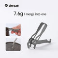 7.6g LiteLab titanium pot gripper & lid lifter/  ultralight camping hiking backpacking/ UL/pot handle