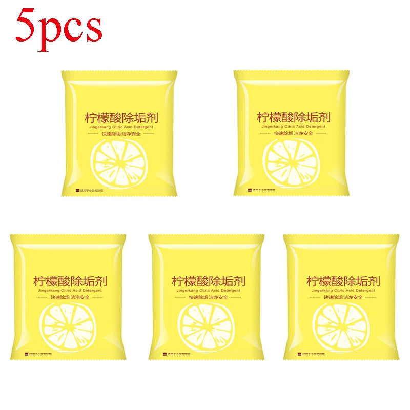 Portable Citric Acid Descaling Agent Fast Descaling Safe And Clean Fresh Fragrance Without Pungent Suitable For Teapots Faucets
