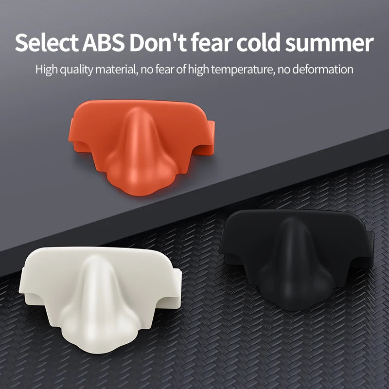 New Sun Visor Glasses Holder Car Sunglasses Clip Data Cable Storage Holder Car Sunglasses Holder Eyeglasses Clips Accessories