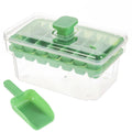 Ice Trays for Freezer with Lid & Bin, Ice Cube Tray Making 68 pcs Ice Cubes, Easy Press to Release Ice