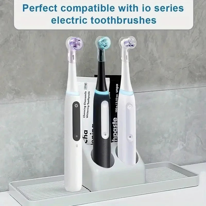 Toothbrush Head Dustproof Covers Caps for Oral B Replacement Brush Heads and IO Series Electric Toothbrush Head Protector 4/8PCS
