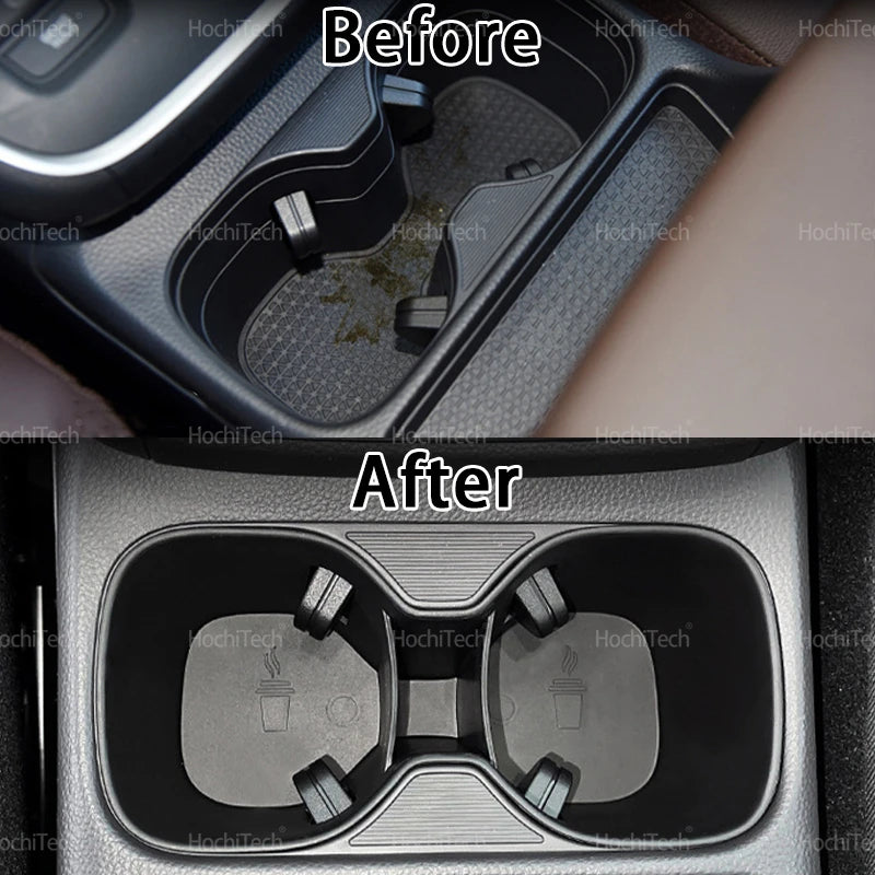 Anti-Slip Storage Box Water Cup Holder Anti Dirt Shock Absorbing Car Interior Accessories for Honda CRV RS 2023 2024 2025-2027