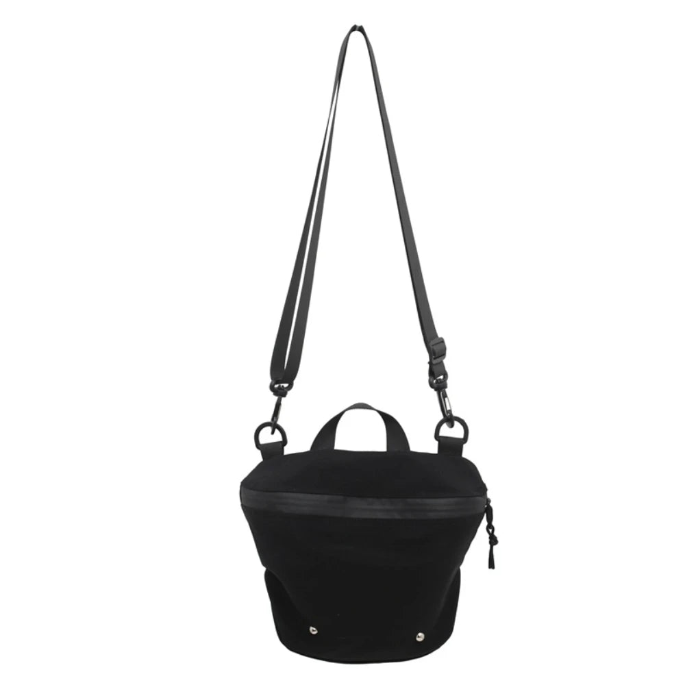 Japan and South Korea Bag Trendy Nylon Phone Bag Waterproof Shoulder Bag Casual Student Crossbody Bag Satchel Women Bag