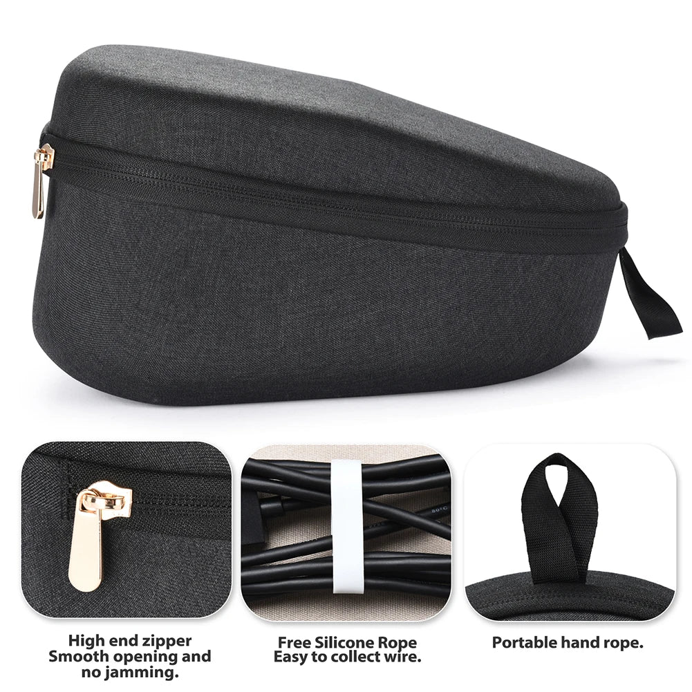 EVA Hard Carrying Case Anti-scratch Headset Protective Storage Bag Travel Carry Bag for PlayStation Pulse Elite Wireless Headset