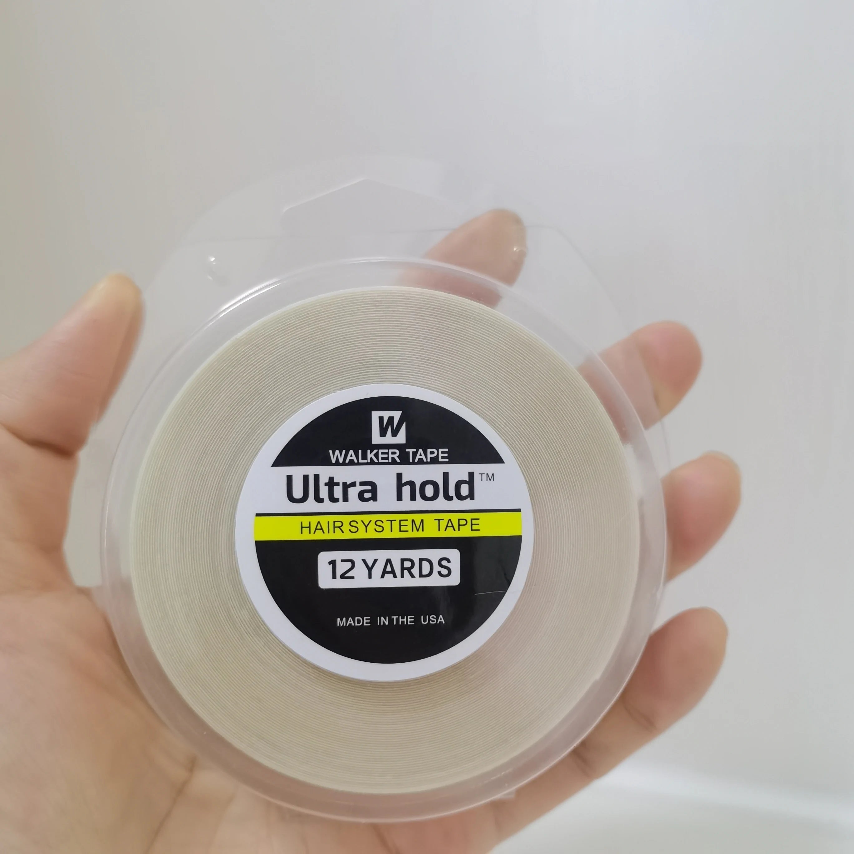 All with Box 0.8/1.0/1.27/2cm Width 3/12/36 Yards White Ultra Hold Tape Double Side Tape Lace Front Tape Hair Tape Wig Tape