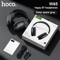 HOCO W65 Bluetooth Headphones Over The Ear Wireless Big Earphone Hifi Sounds Sport Headsets With Volume Button Air Earbuds Max