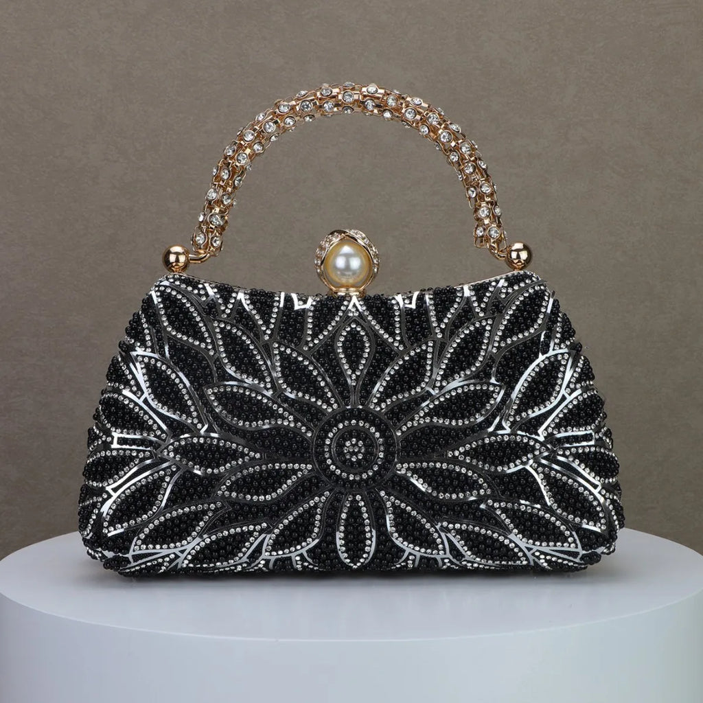 Ladies Rhinestone Clutch  Evening Bag Fashion Handbag Party Bag Banquet Bag