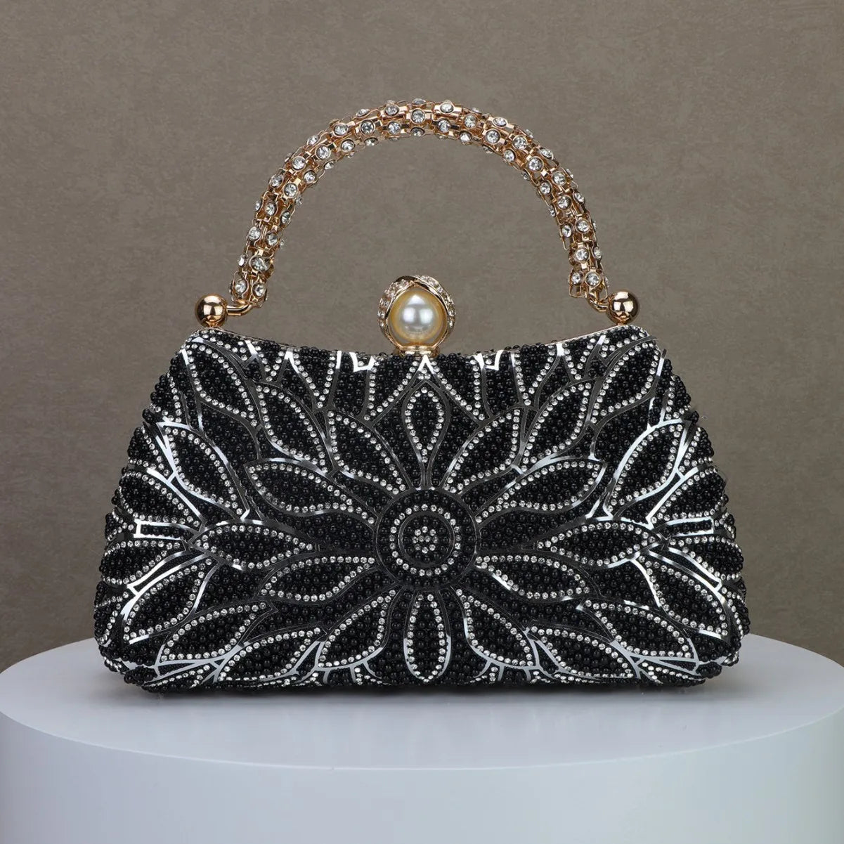 Ladies Rhinestone Clutch  Evening Bag Fashion Handbag Party Bag Banquet Bag