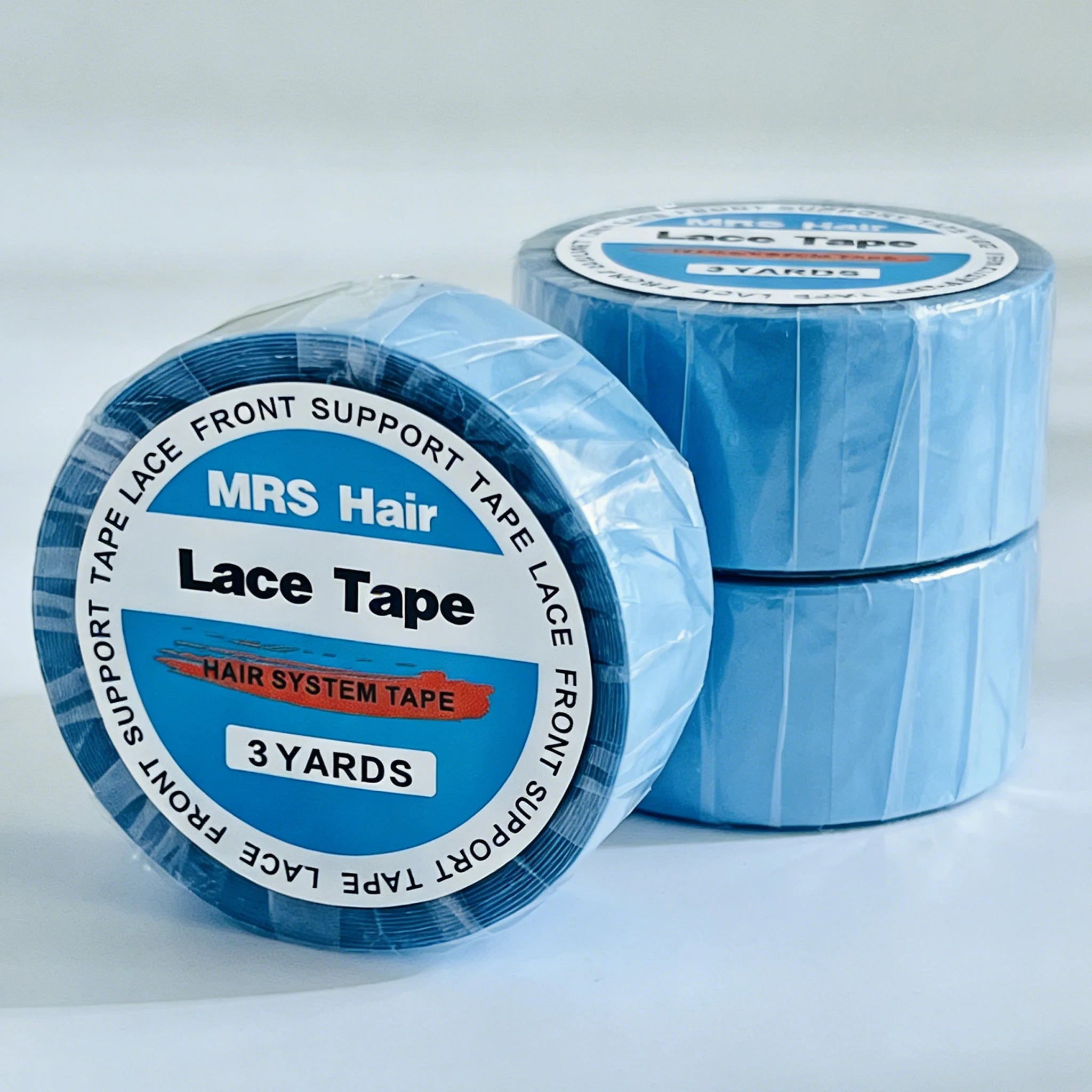 Blue Wig Double Sided Adhesive Tape Lace Front Super Hold Waterproof For Hairpiece Toupee Hair Extension Styling Tools