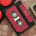Custom Cassette Tape Passport Cover with Name Personalized Retro Cassette Tape Passport Holder Custom Name PU Leather TravelGift