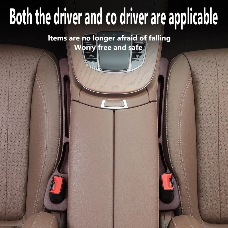 2PCS Car Seat Gap Filler Between Seats Crevice Interior Decoration Accessories For BMW AUDI VW Mercedes Benz Toyota Ford KIA ETC