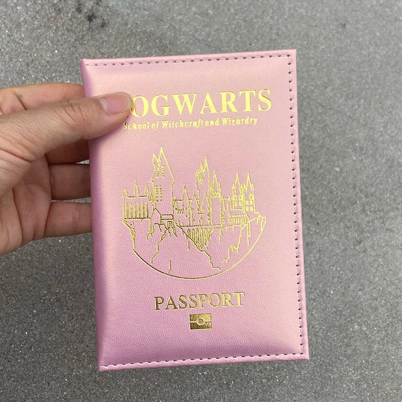 Women Passport Cover Pink Travel Wallet Pu Leather Covers for Passports Travel Organizer Wallet Pasjeshouder Passport Protector