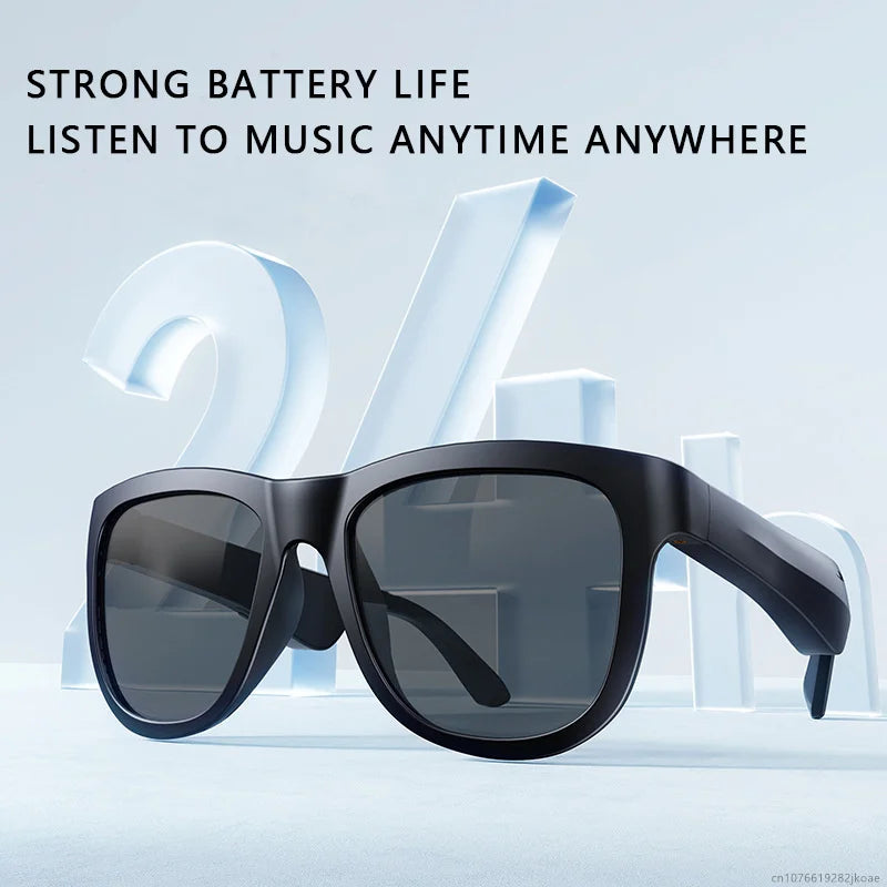 Original OVO-1 Smart Glasses Headphone Wireless Bluetooth Sunglasses Outdoor Sport Earphone HD Mic Calling Headset Long Standby