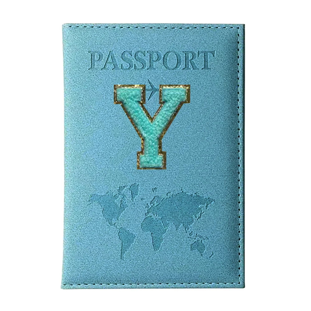 Passports Case Passport Covers Unisex Travelneedments Grren Letter Series Passport Holder Travel Passport Protective Cover