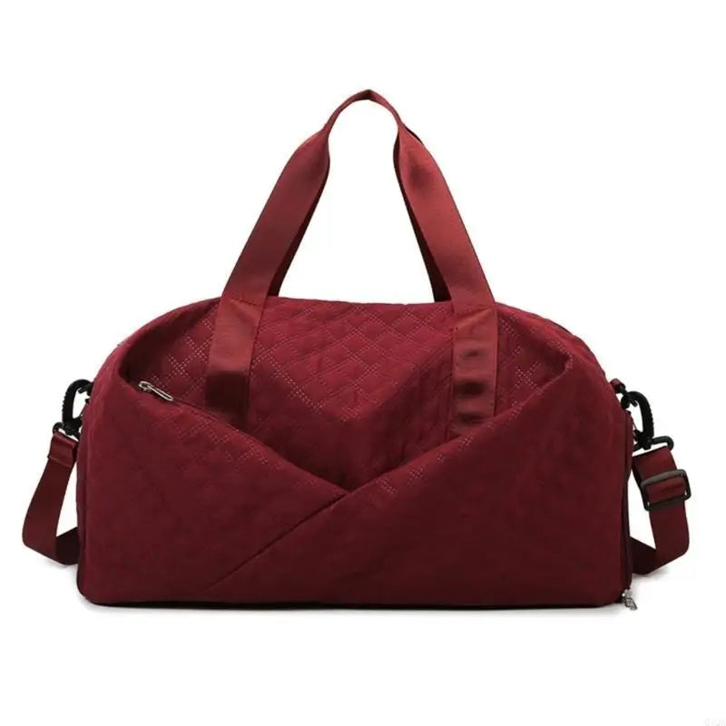 Q1QA Large Duffle Bag for Gym and Travel Sport Bag With Wet and Dry Compartments Suitable for Yoga and Short Trip