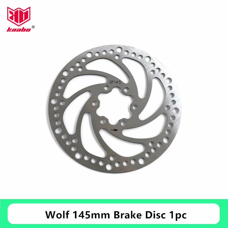 Original 145mm 160mm Brake Disc for Kaabo Wolf Warrior Wolf X/11 Wolf King GT Pro Smart Electric Scooter  145mm/160mm Disc Brake