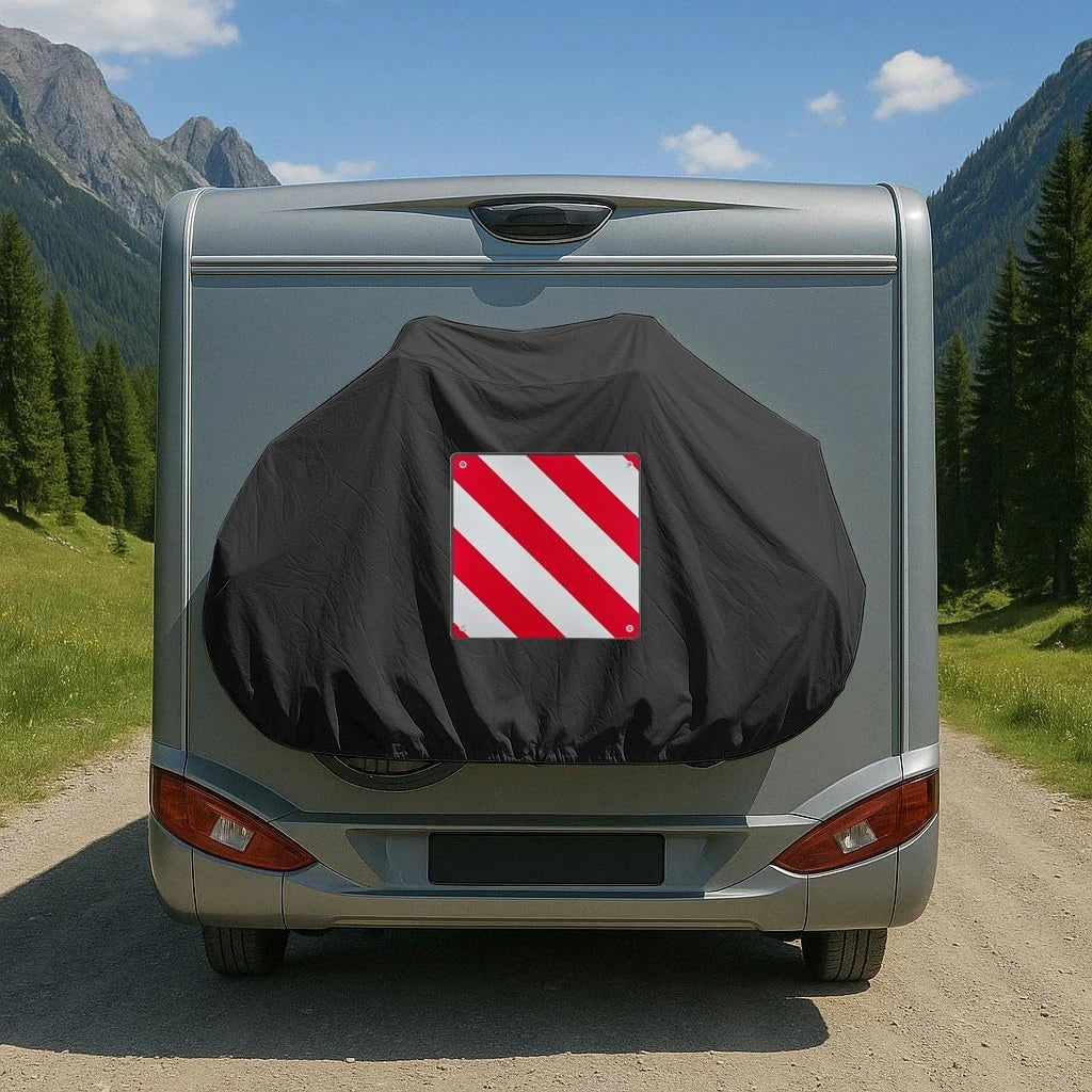 Caravan Rear Mount Bicycle Cover For 1 Or 2 Bikes Camping Accessories For Caravans And Motorhomes