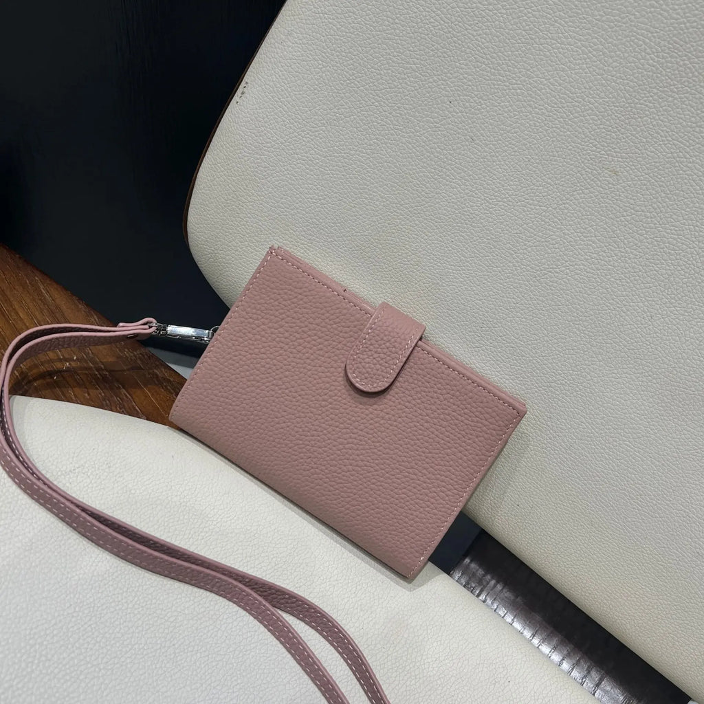 Genuine Leather Engraving Passport Wallet With Neck Strap Custom Name Cowhide Travel Wallet Woman Portable Card Bag Coin Purse