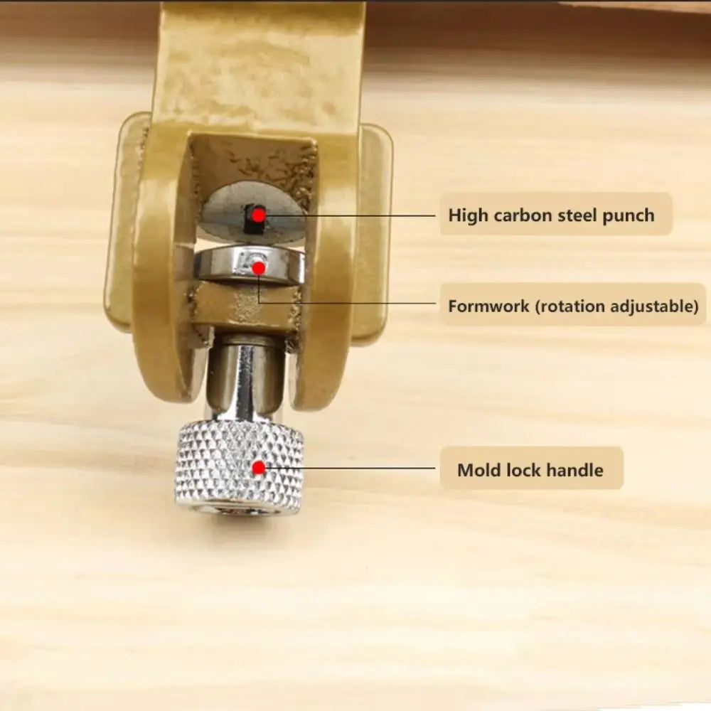 Portable Saw Teeth Set Tool Anvil Design Pulling Pliers Sawtooth Dresser Zinc Alloy with Magnifying Glass