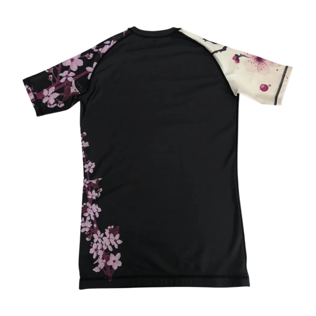 BJJ Training Set Complete No-Gi Outfits Blossom-X Rashguard (Short Sleeve) & Fight Shorts Summer Men's Quick-drying T-Shirt Set