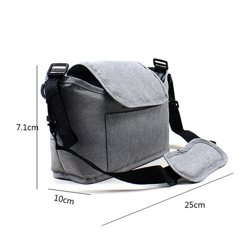 Baby Stroller Hanging Bag Large Capacity Baby Diaper Storage Bag Diaper Organizer Women's Shoulder Bags Portable Mommy Tote New