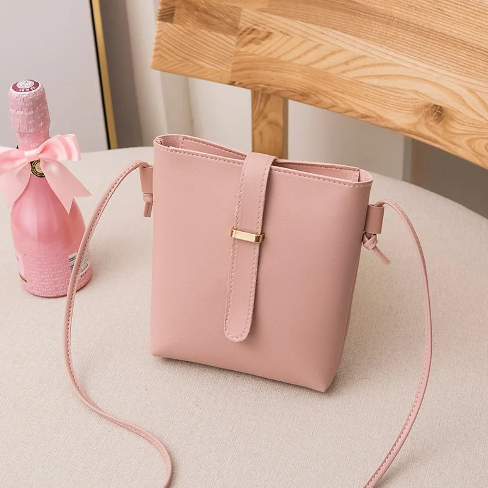Fashion PU Leather Women Crossbody Bags 10 Colors Waterproof Girls Tote Bag Ladies Small Purses Women Girls
