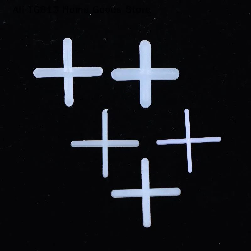 [TG813]1Bag 1/1.5/2/2.5/3mm Tile Spacer Cross Tile Leveling Clips Floor Wall Laying Construction Tool Positioning  Cross Clips
