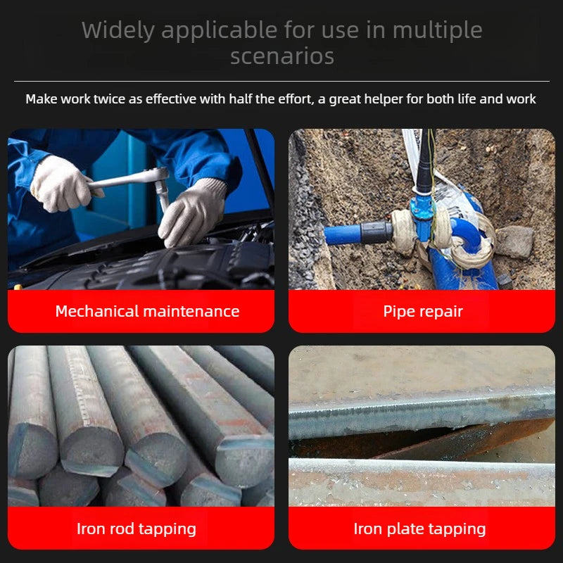 Wire Tapping Tap Sleeve 1/2 Inch Return Wire Sleeve Inner Square Hole Wrench Tool Pneumatic Wrench Two Ends Square Sleeve