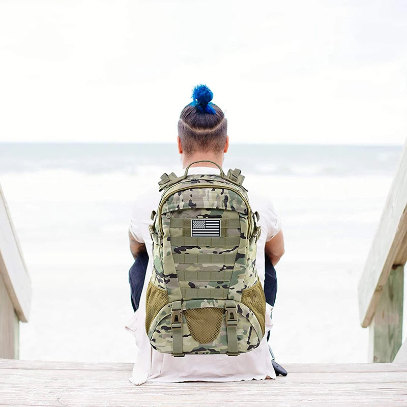 Men Tactical Backpacks Outdoor 35L Large Capacity Man 3 Days Molle Hking Bags For Outdoor Trekking Camping Backpack Travel Bag