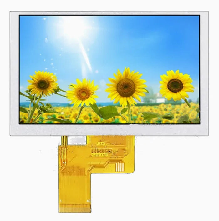 maithoga IPS 5.0 inch 40PIN HD TFT LCD Capacitive Screen 800(RGB)*480 RGB Interface