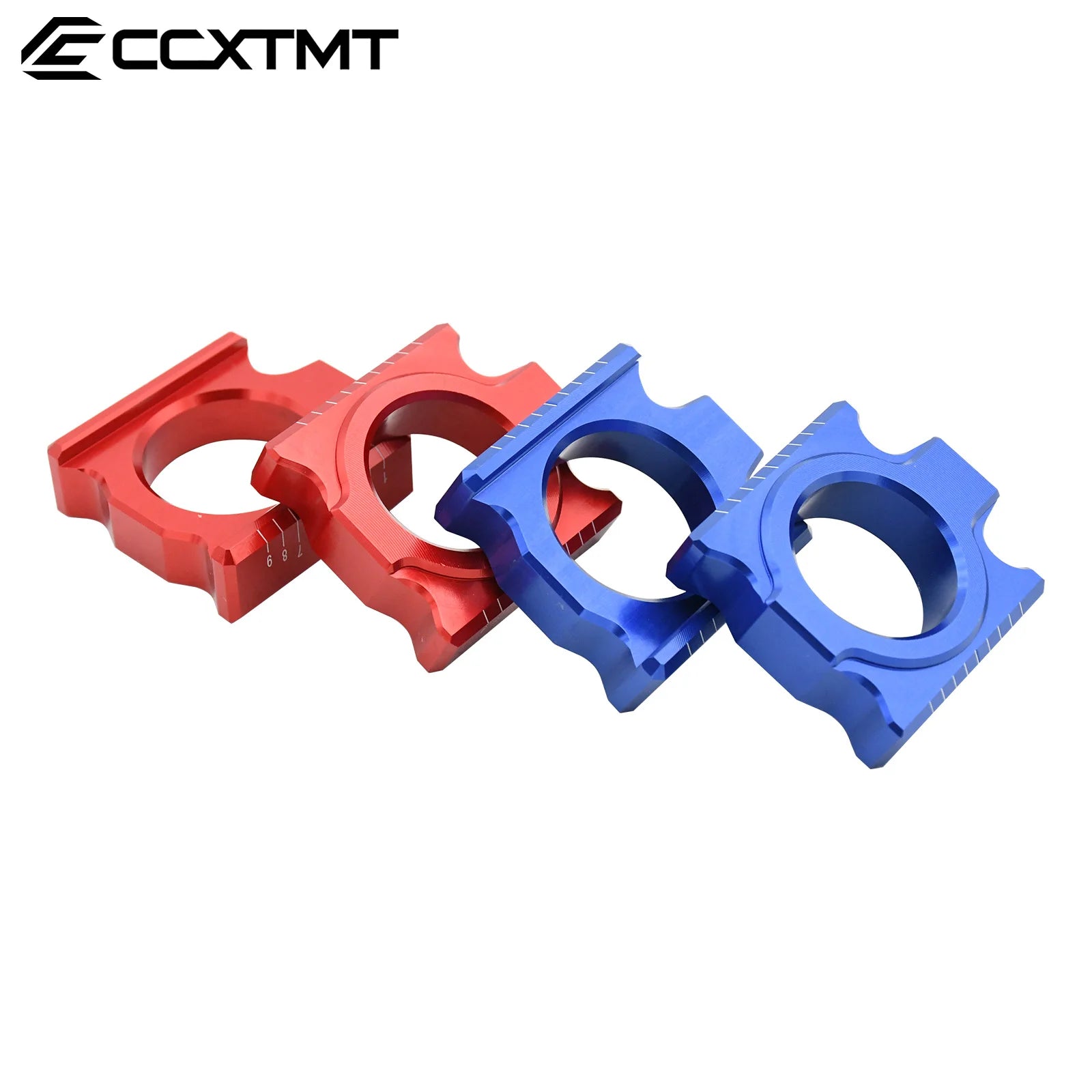 Motorcycle CNC Aluminum Rear Chain Adjuster Axle Block For Honda CR125R CR250R CRF250R CRF250X CRF450R CRF450X CR CRF 250R 250X