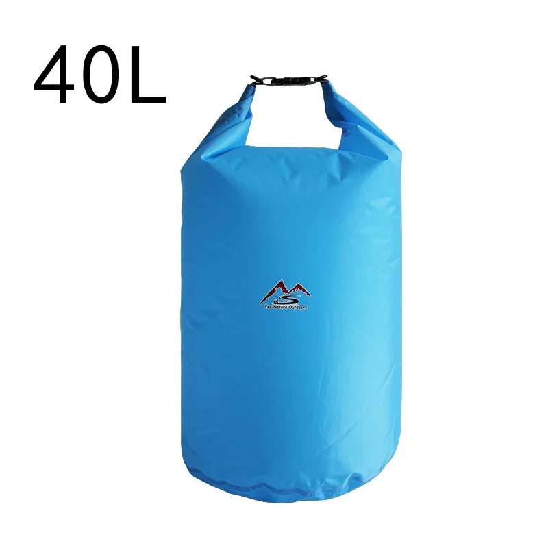 5L 10L 20L 40L 70L Waterproof Large Capacity Bag Dry Bag For Camping Hiking Swimming Rafting Kayak River Trekking Bags