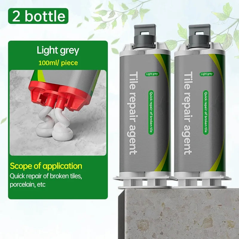 Patch tile cracks ceramic glaze repair agent fast-drying ceramic tile repair agent broken floor tile patch pothole paste