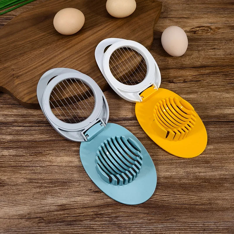 Multifunctional Egg Cutter 304 Stainless Steel Egg Slicer Fruit Salad Slicer Preserved Egg Separator Kitchen Gadget