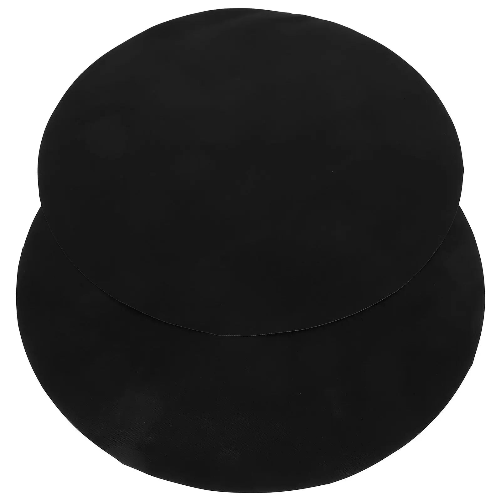 2Pcs 40Cm Bbq Pad Round Nonstick Heat Resistant Grilling Mat Lightweight Easy Clean for Fish Vegetables Bacon Kebabs