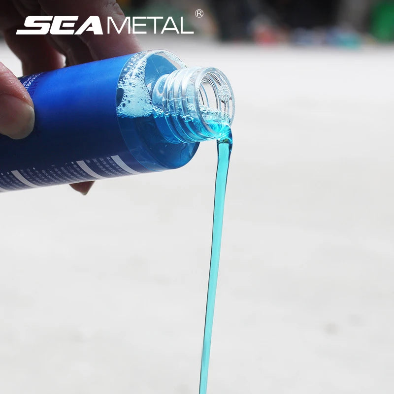 SEAMETAL 2pcs 100ml Concentrated Car Wash Liquid Shampoo High Efficiency Car Beauty Cleanning Foam with Towel for Car Accessorie