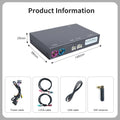 AUTOABC 2025 New For Alfa Romeo Stelvio /Giulia 2017-2019 Wireless CarPlay Android AutoAirPlay Navigation Car Play Functions
