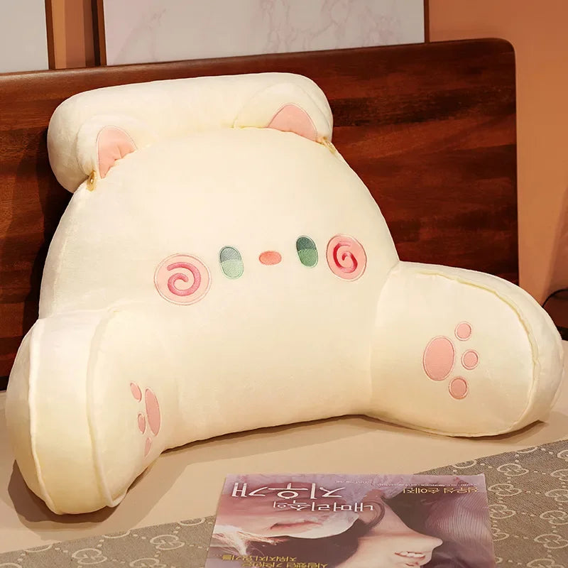 Tatami mattress cartoon headrest cushion soft bag backrest mattress sofa cushion waist  waist cushion