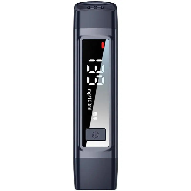 Lenovo Portable Alcohol Breathalyzer Tester Digital LCD Display High Accuracy Car Drunk Driving Detector for Personal Family Use