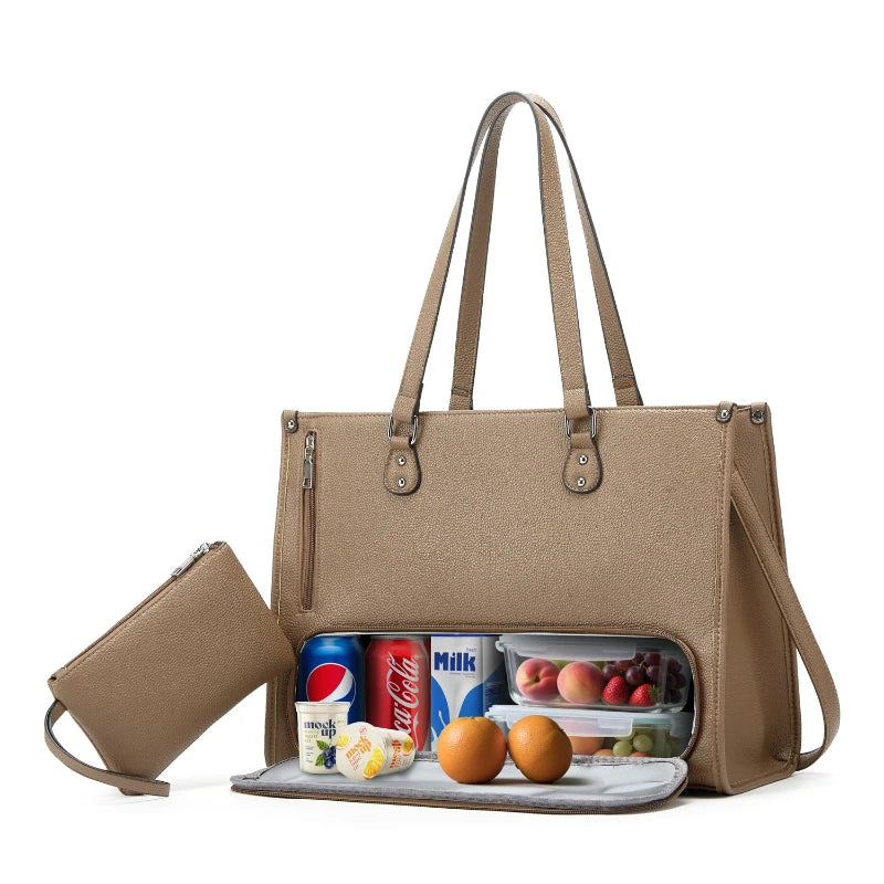 Trendy Large Capacity Tote Bag for Women Shoulder Bags Computer Bag Shopping Bags Class Bag for Girl Designer Bags Bolsos Mujer