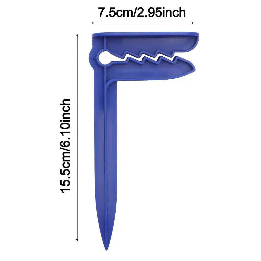 4Pcs Beach Towel Clips for Camping & Outdoor - Sandproof Mat Holder, Tent Clamps, Decorative Clothespins Set