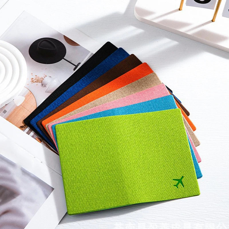 2025 New Soft Leather Passport Protective Cover Case Multi-functional Card Storage Bagoverseas Travel Ticket Holder Clip Bags