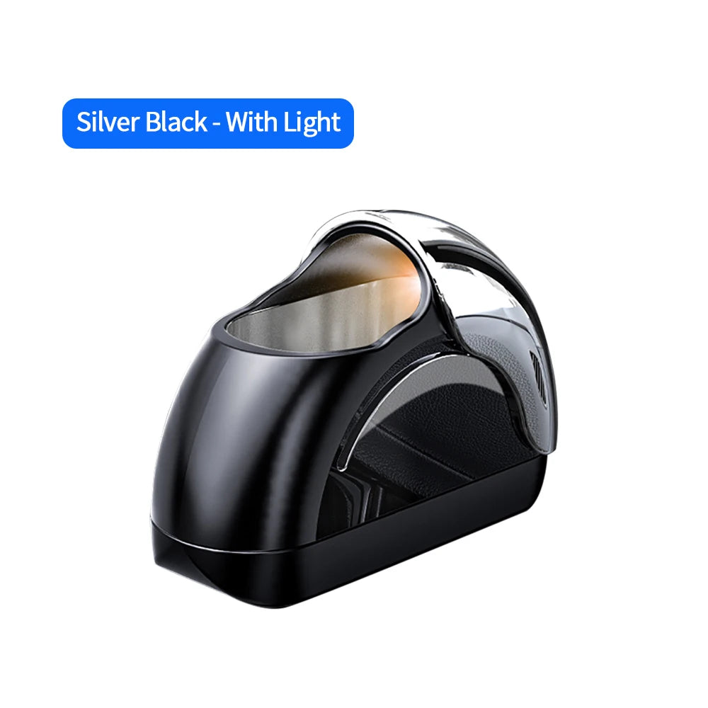 Car Ashtray High-end Can Not Drop Ash Artifact New Car Door LED Creative Anti-ashtray Car Home Universal