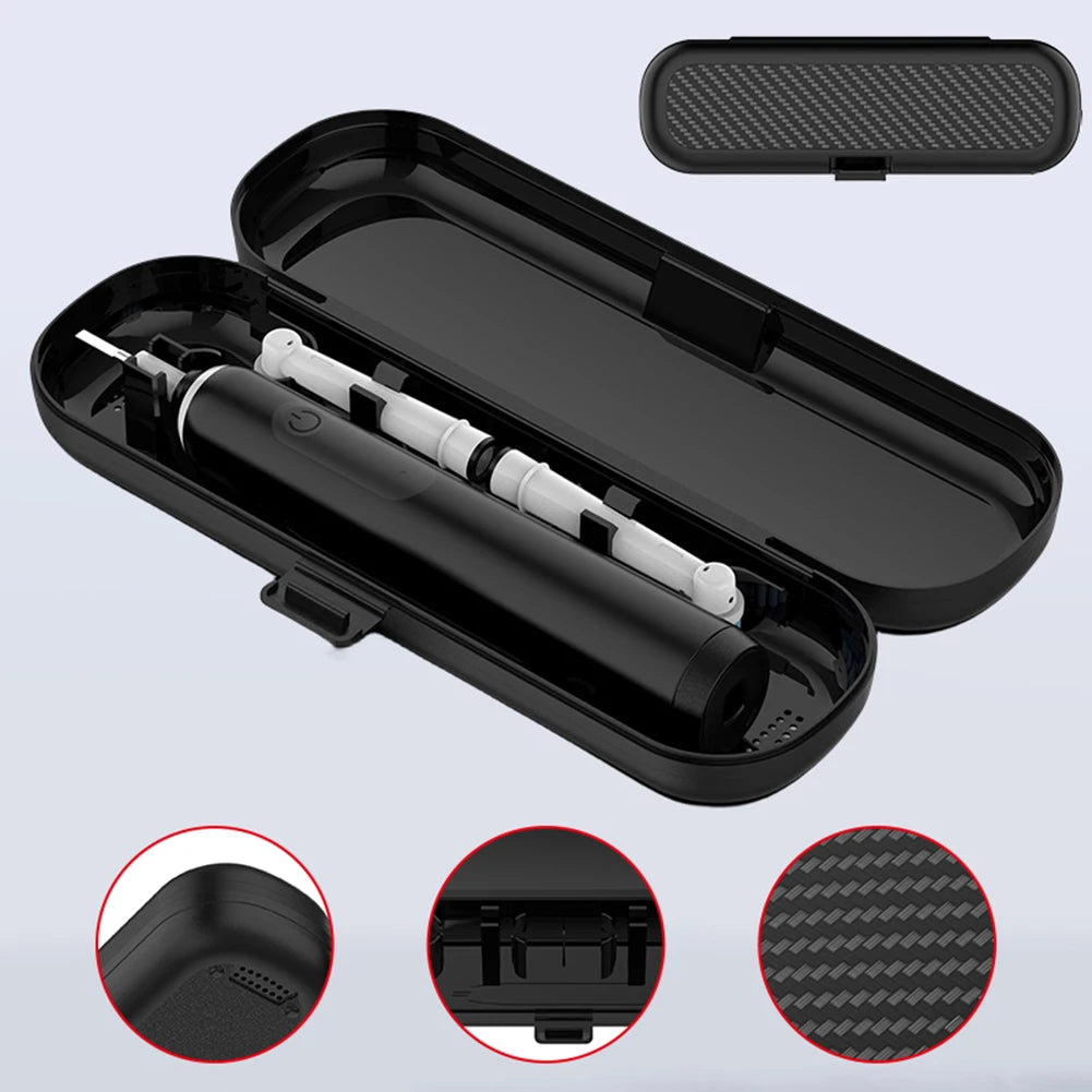 Plastic Storage Case Toothbrush Carry Box SnapOn Design For OralB/ Philips/ Usmile/ Xiaomi/ Panasonic/ Feike Electric Toothbrush