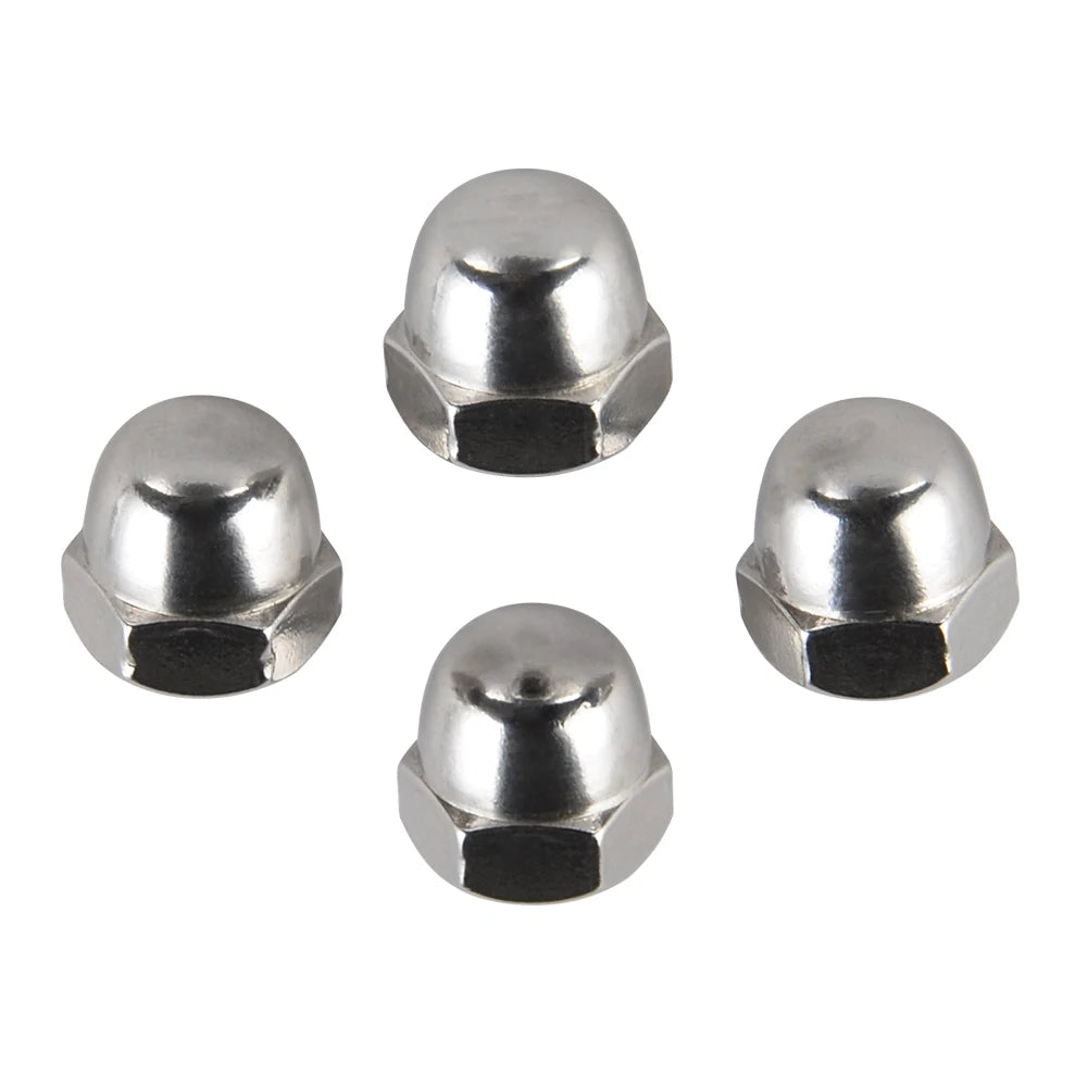 4pcs 6mm 10mm Motorcycle Acorn Nuts M10*1.25 M6*1.00 M6 M10 Auto Hexagon Cover Dome Cap Nut Blind Nuts
