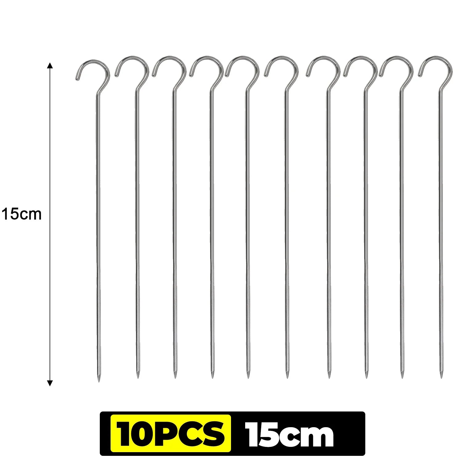 Stainless Steel Roasting Rack Air Fryer Special Grill BBQ Hanging Skewers Rack Reusable Baking Stick Needle Kebab Cooking Tools