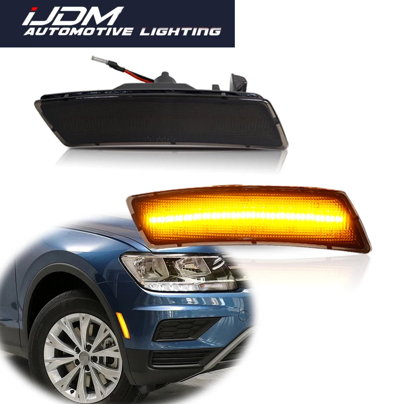 For VW Volkswagen Beetle 2012 2013 2014 2015 2016 2017 2018 2019 Tiguan 2018-up Front Side Marker Light Lamp OEM Style