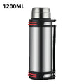 Large-Capacity Stainless Steel 316 Insulated Cup, Portable Travel Water Bottle, Car Tea Infuser, Shoulder-Type Insulated Cup