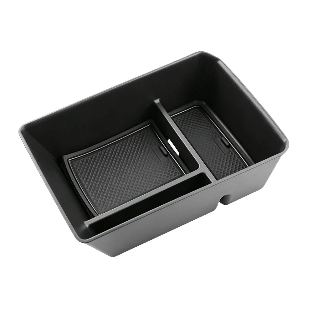 For Audi A3 8Y 2024 2025 2026 Armrest Storage Box Center Console Tray Holder Organizer Plate Stowing Car Interior Accessories