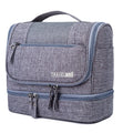 Portable Toiletry Washbag with Hanging Hook Waterproof Women Bathroom Cosmetic Storage Bag Large Capacity Travel Men Makeup Case